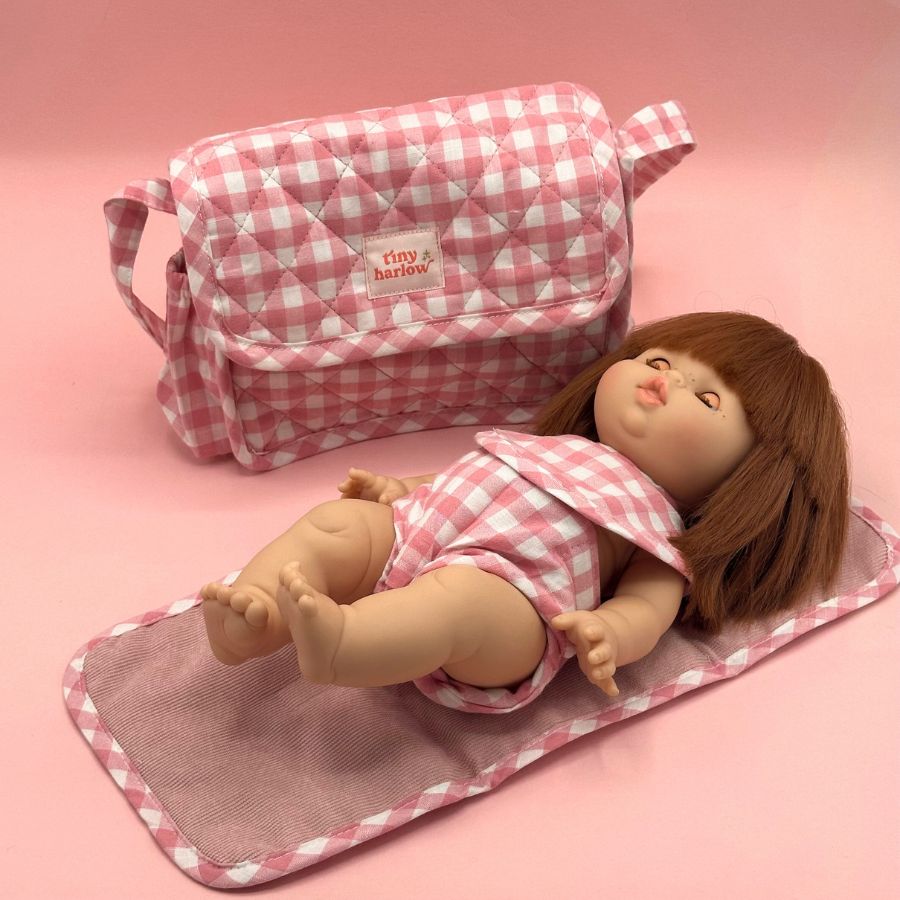 Tiny Harlow - Essentials Gift Pack- Pink Gingham