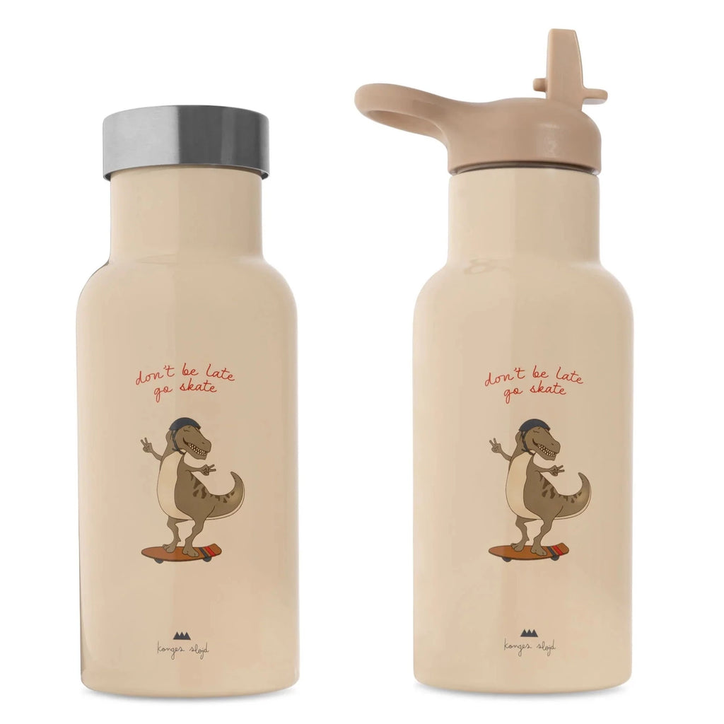 Small Thermos Bottle With Print Val D'Isere Konges Sløjd - Babyshop