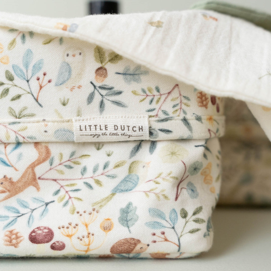 Little Dutch - Storage Basket - Forest Wonders (Large) - Mabel & Fox