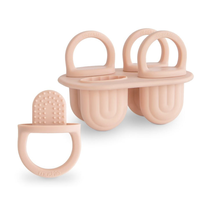 Mushie - Toddler Ice Pop Tray - Blush