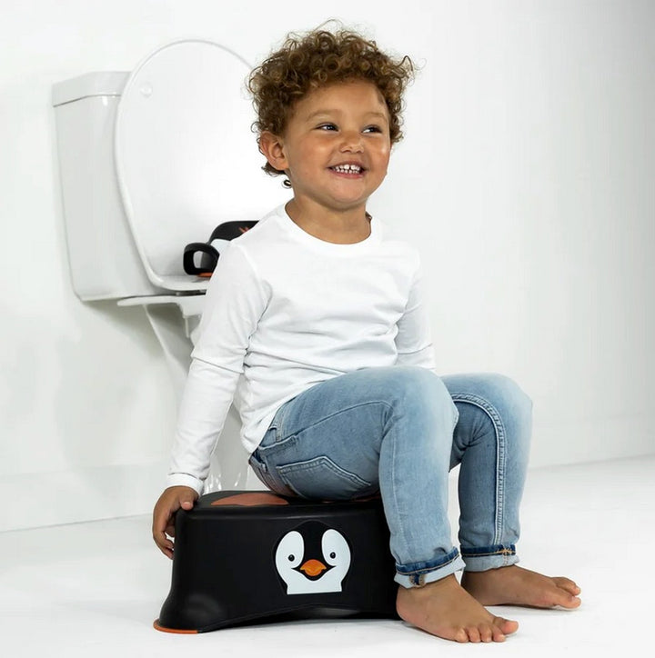 My Carry Potty - My Little Step Stool - Penguin - Mabel & Fox