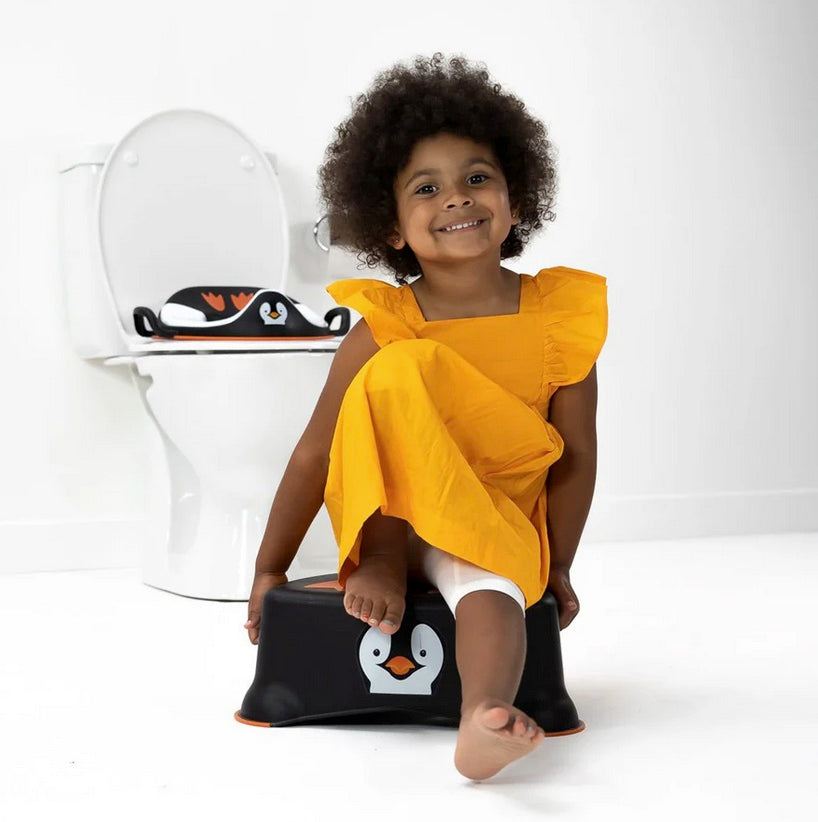 My Carry Potty - My Little Step Stool - Penguin - Mabel & Fox