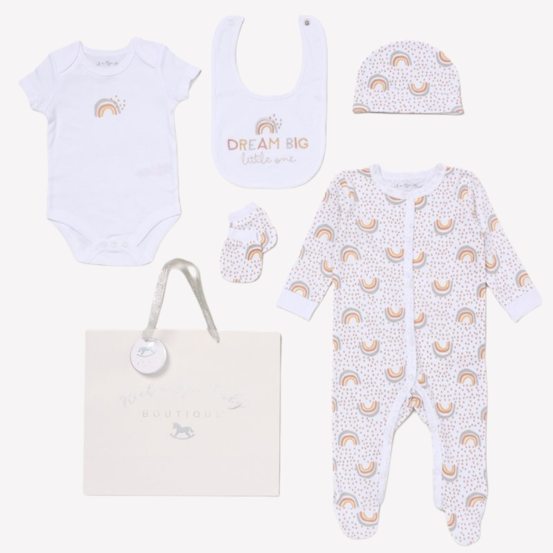 Mabel & Fox - 5 Piece Outfit Set - Dream Big Little One