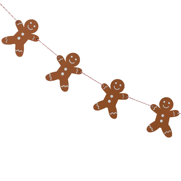 Ginger Ray - Wooden Gingerbread Bunting