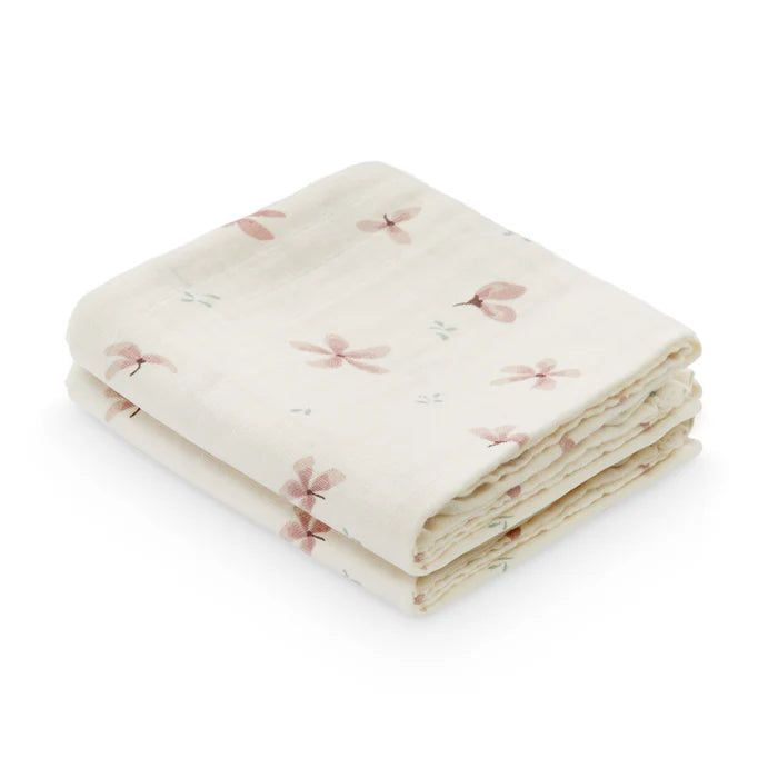 Cam Cam Copenhagen - Muslin Cloth - Windflower Creme ( 2 Pack)