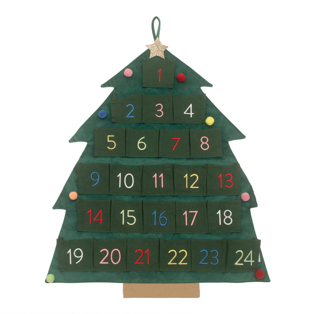 Rockahula - Reusable Advent Calendar - Christmas Tree