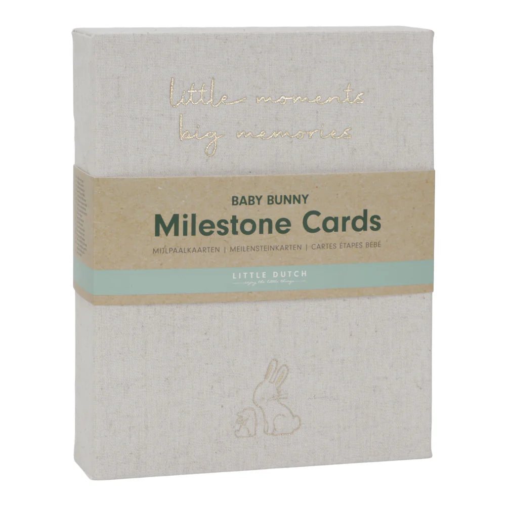 Little Dutch - Baby Milestone Cards - Baby Bunny