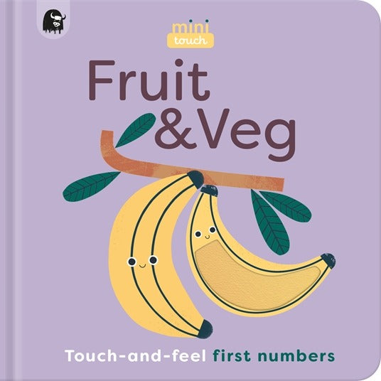 MiniTouch - Touch And Feel Book - Fruit & Veg - Mabel & Fox