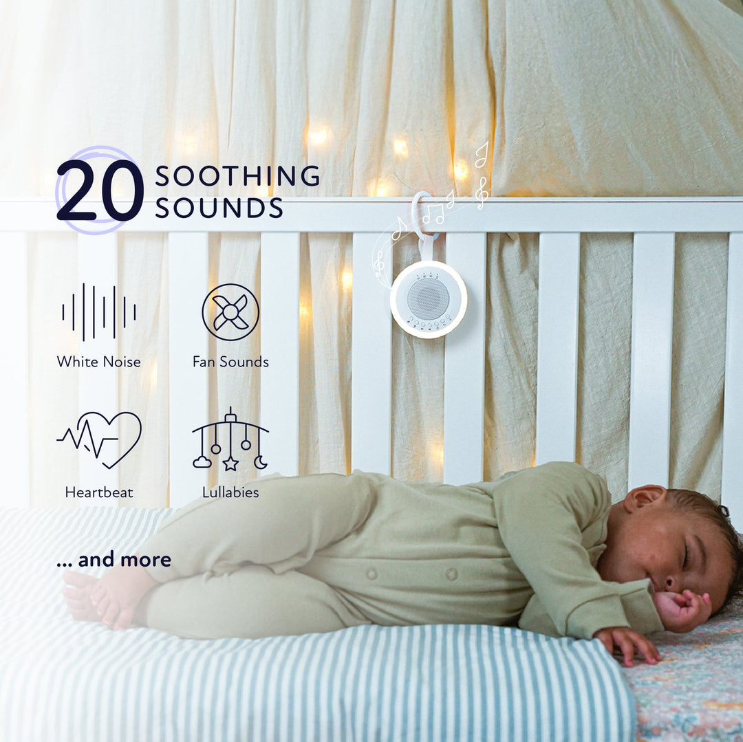 Zello - Portable White Noise Machine & Night Light