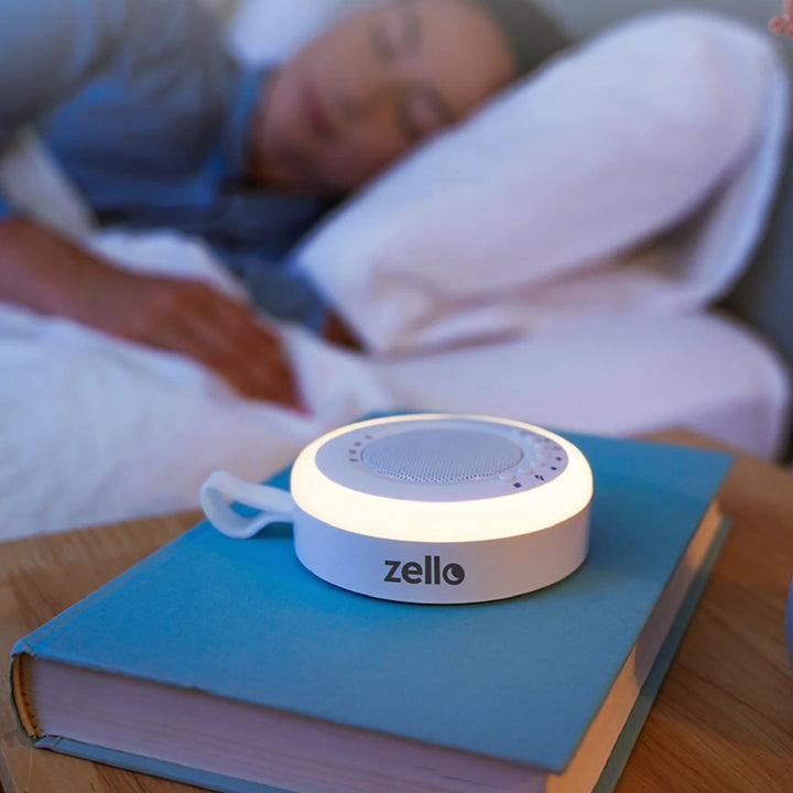 Zello - Portable White Noise Machine & Night Light