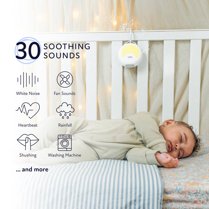 Zello - YourVoice Portable White Noise Machine & Night Light