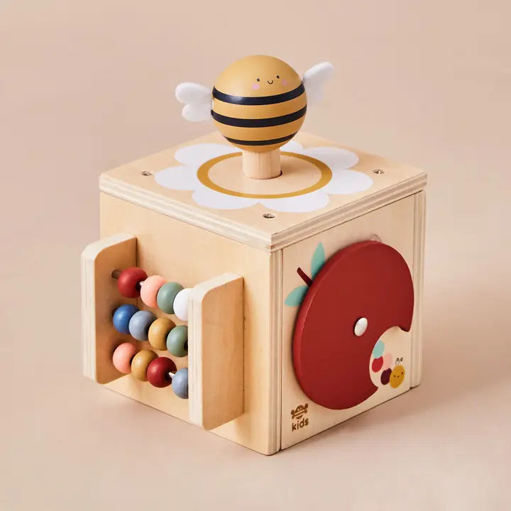 Just Bee Kids - Wooden Mini Activity Cube