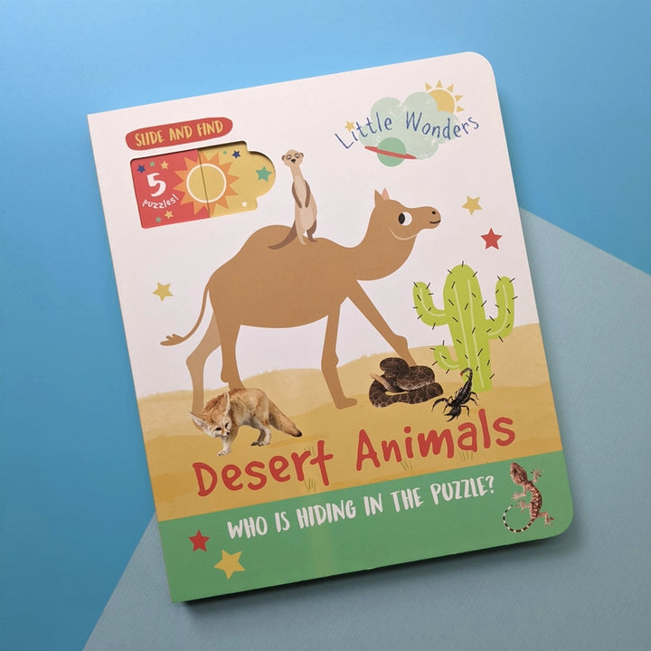 Little Wonders Puzzle Slider Book - Desert Animals