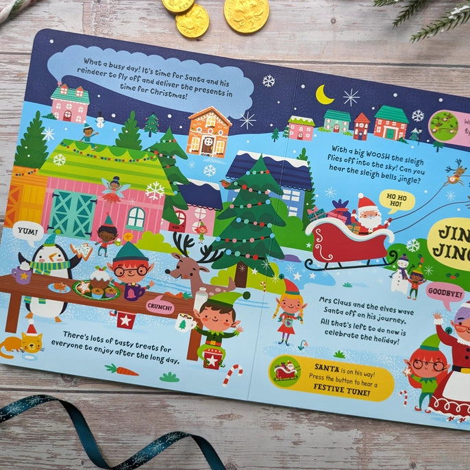 10 Button Sound Book - It's Noisy at the North Pole