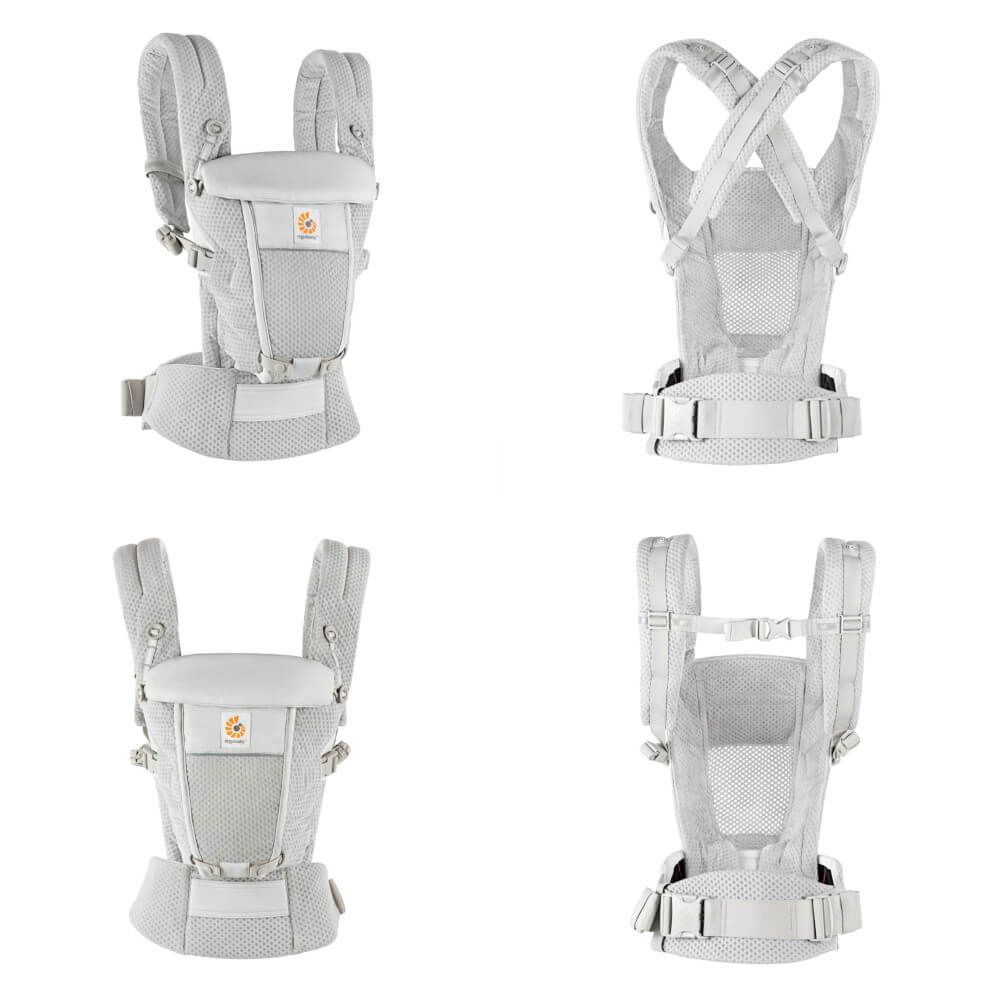 Ergo Baby - Adapt Soft Flex Mesh - Pearl Grey