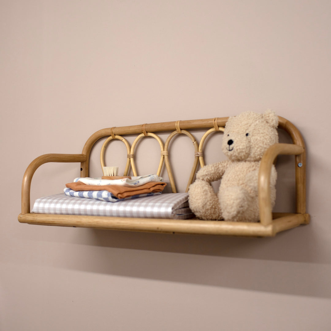 CuddleCo - Aria Shelf - Rattan