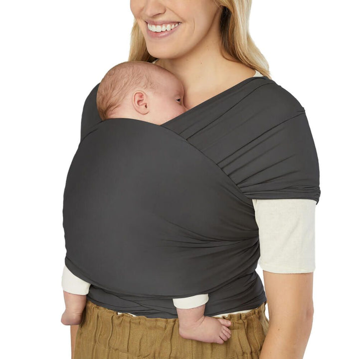 Ergo Baby - Aura Baby Wrap - Sustainable Knit - Soft Black