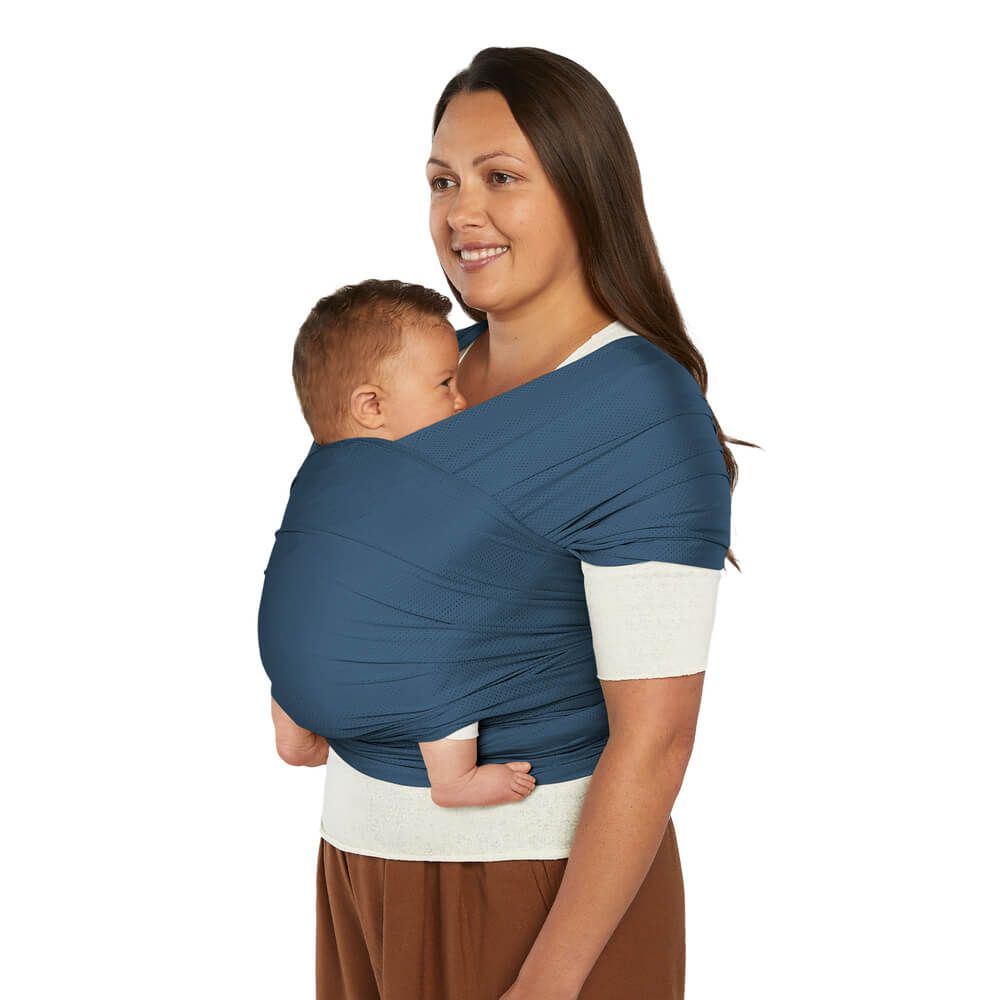 Ergo Baby - Aura Baby Wrap - Sustainable Mesh - Twilight Navy