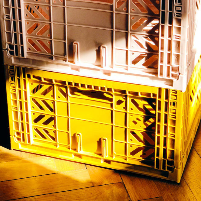 Aykasa Folding Storage Crate - Maxi - Mustard