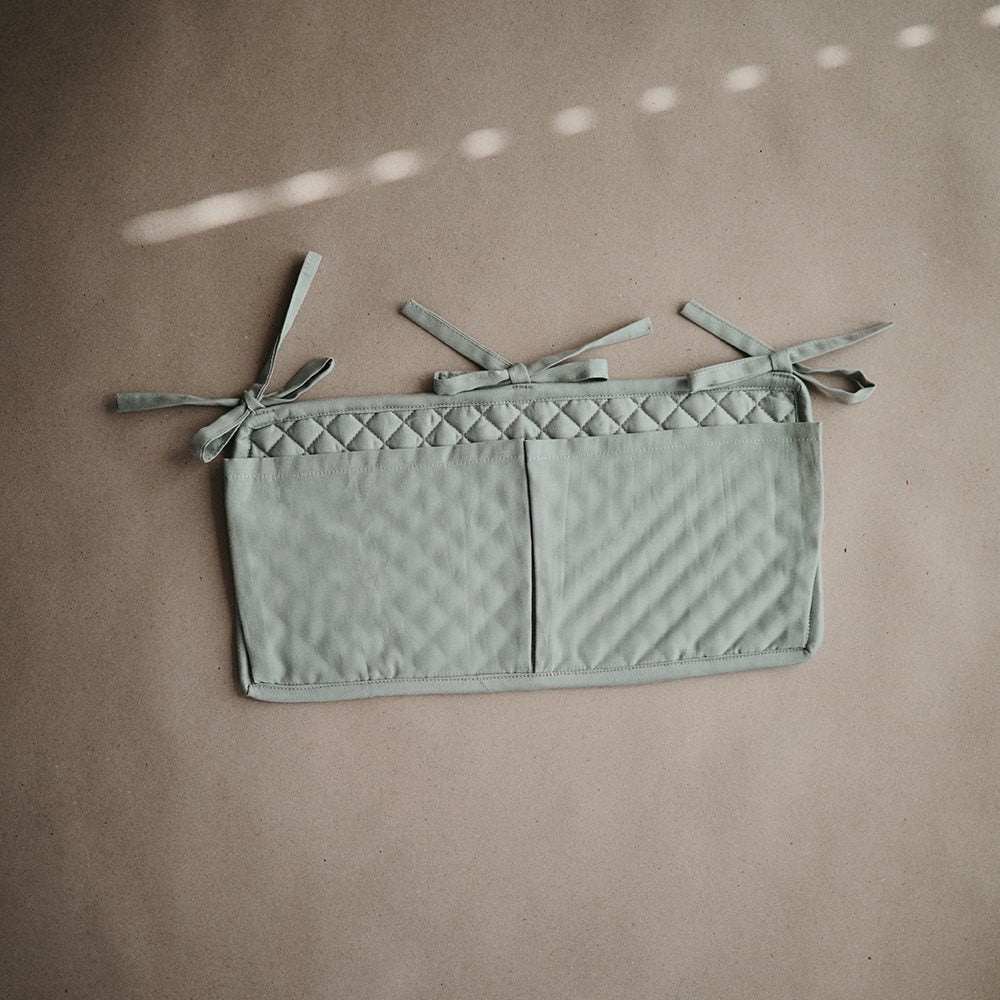 Mushie - Cot Pocket - Roman Green