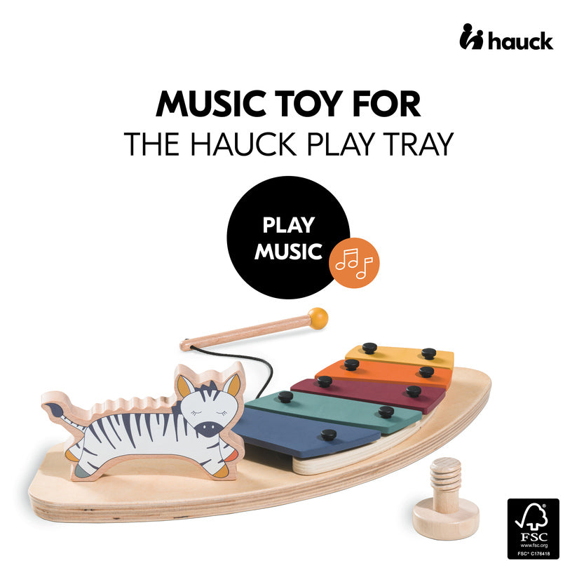 Hauck - Alpha Play Music Toy - Zebra