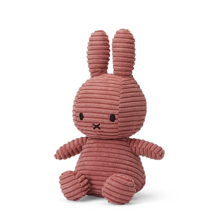 Miffy - Eco Cuddly Toy - Corduroy Dusty Rose - 23cm