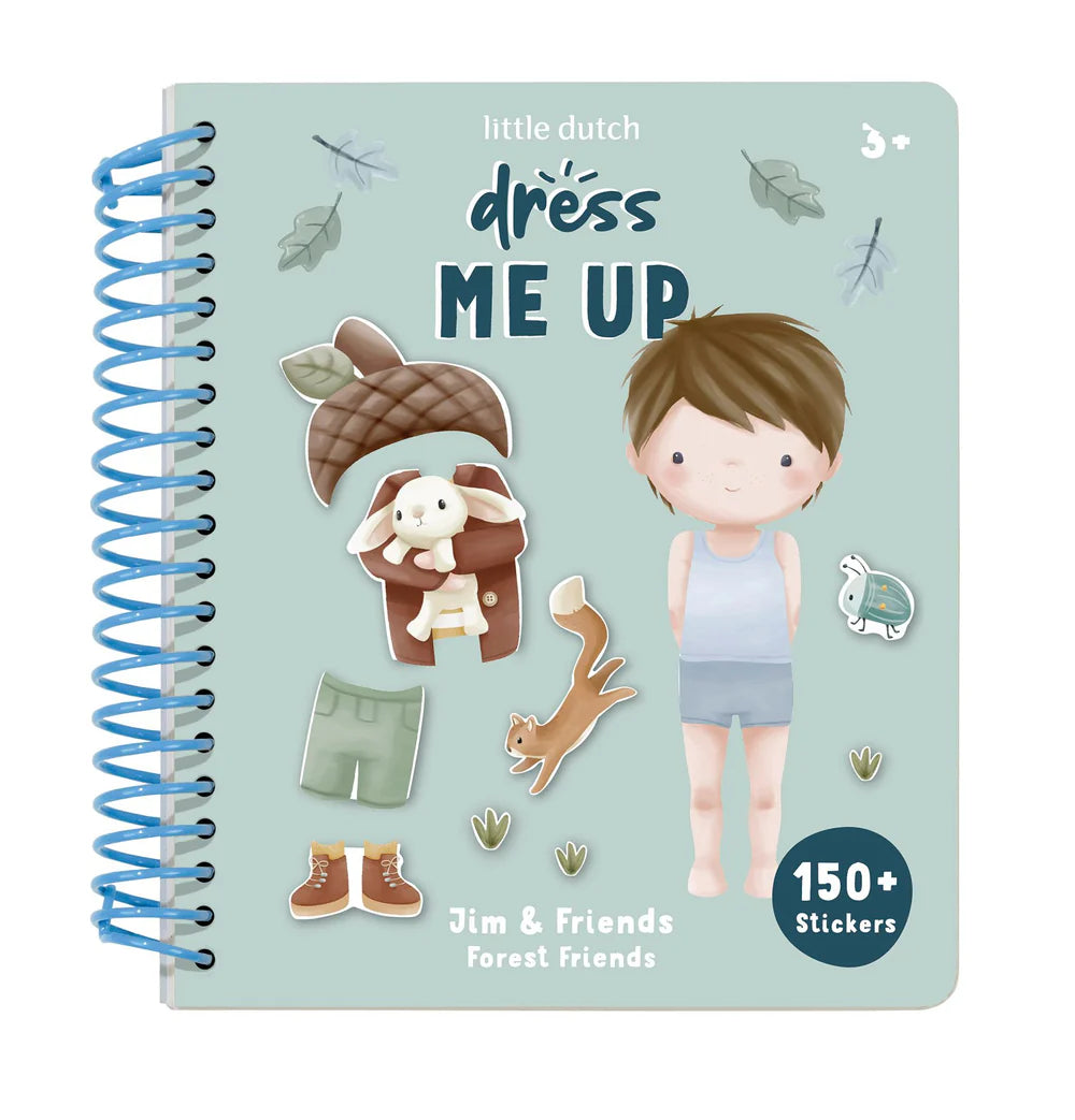 Little Dutch - Dress Me Up Book - Forest Friends - Mabel & Fox