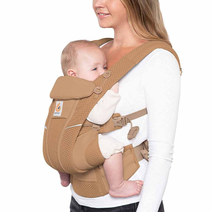 Ergo Baby - Omni Breeze Baby Carrier - Camel Brown