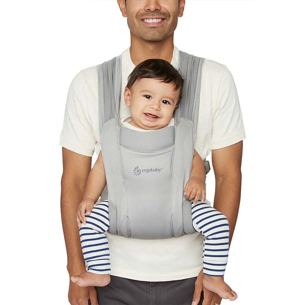 Ergo Baby - Embrace Soft Air Mesh - Soft Grey