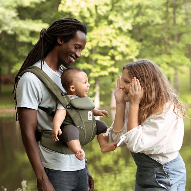 Ergo Baby - Omni Breeze Baby Carrier - Olive Green