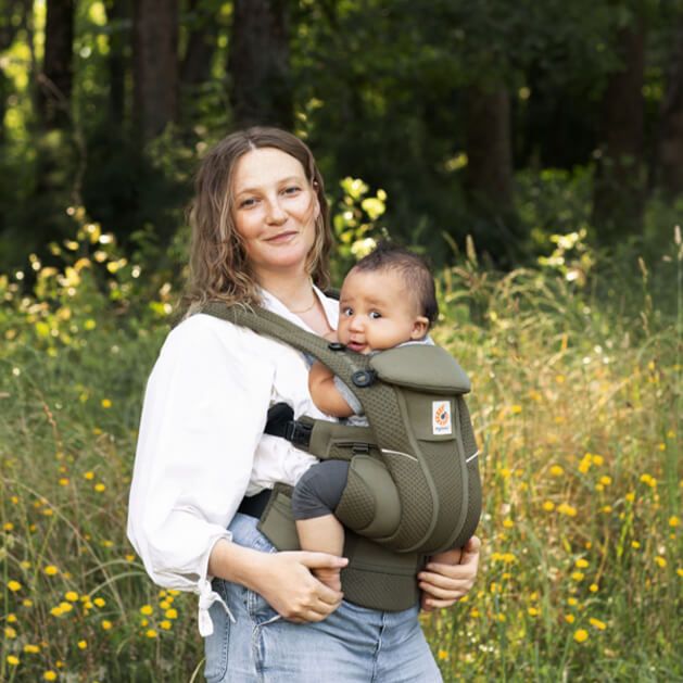 Ergo Baby - Omni Breeze Baby Carrier - Olive Green