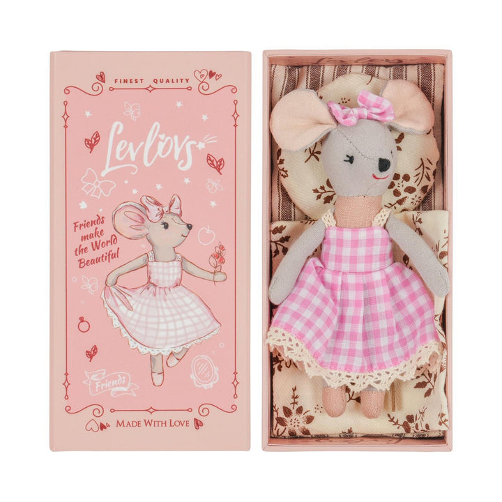 LEVLOVS - Lulu Mouse In A Box & Bedding