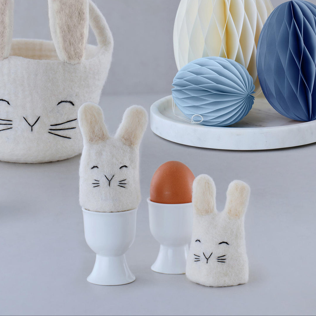 Ginger Ray - Felt Easter Bunny Egg Cosies