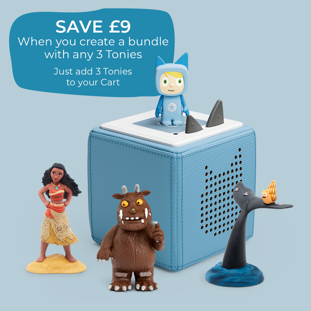 Tonies - Starter Set - Light Blue - Mabel & Fox