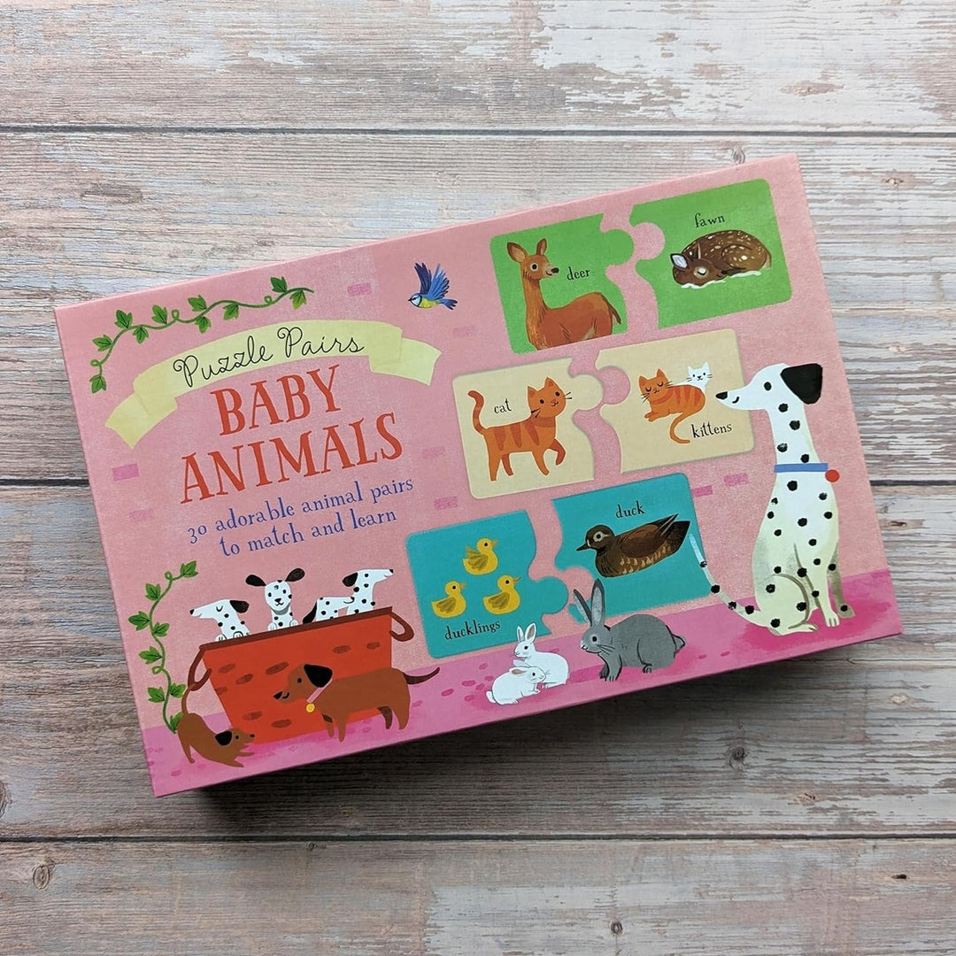 Puzzle Pairs Baby Animals Box Set