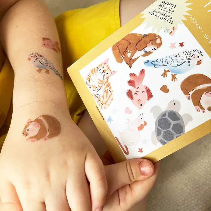 Nuukk - Temporary Organic Tattoo Sheets - Pets