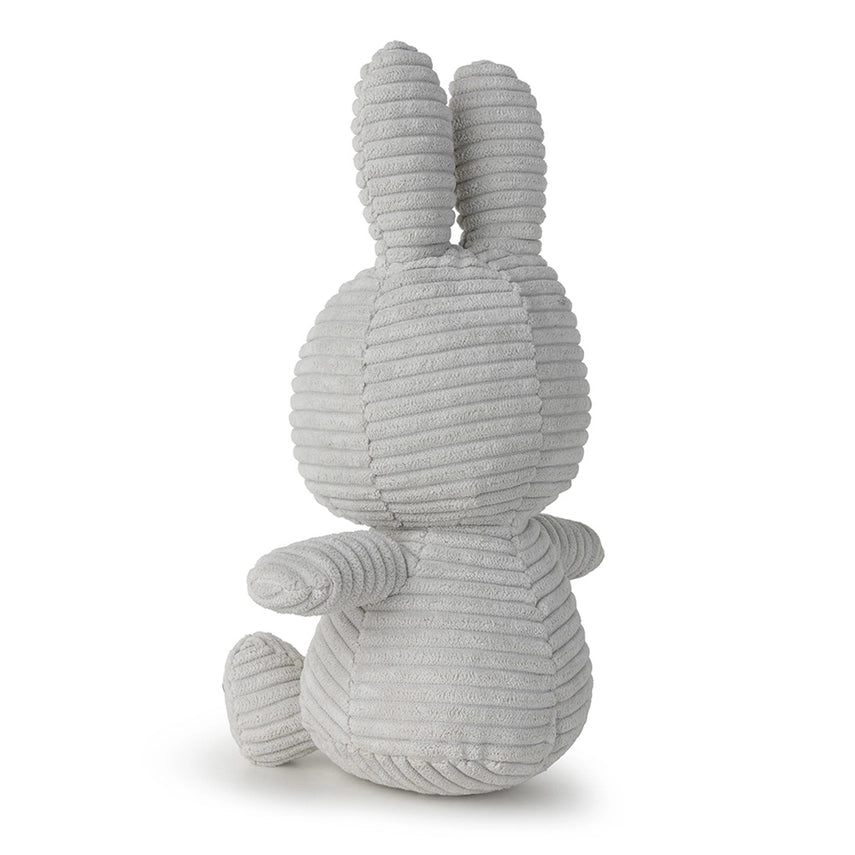 Miffy - Eco Cuddly Toy - Corduroy Soft Grey - 23cm