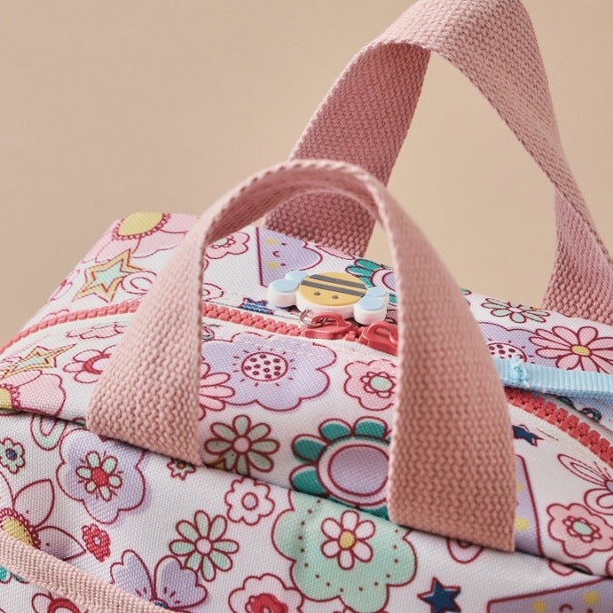 Just Bee Kids - Insulated Lunch Bag - Retro Florals