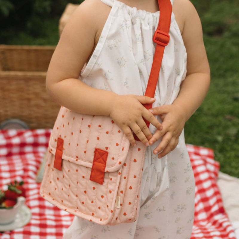 Olli Ella - Carrie Convertible Changing Set - Strawberry