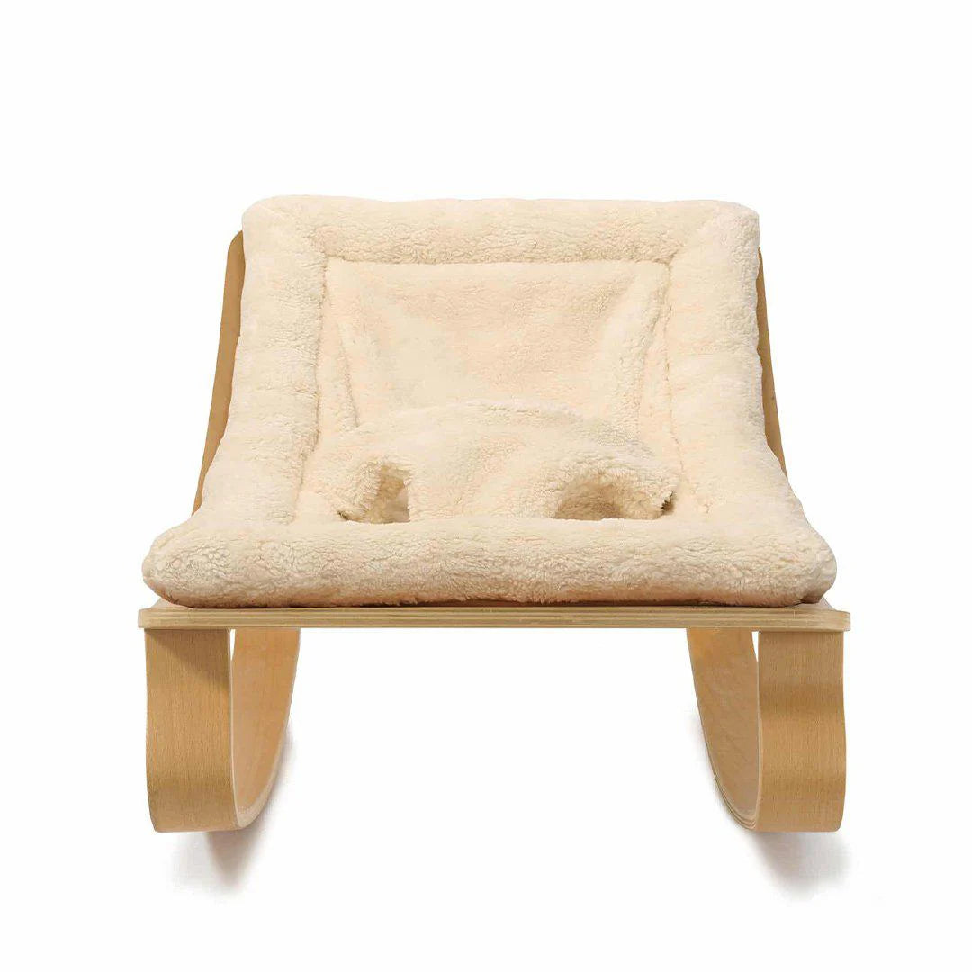 Charlie Crane - Baby Rocker Levo - Organic Milk Fur