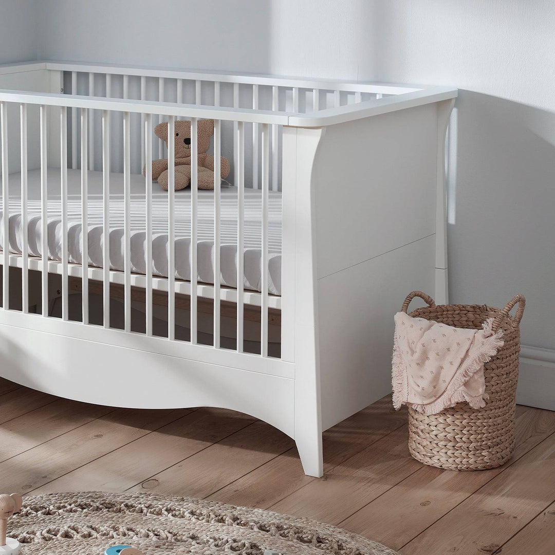 CuddleCo - Clara Cot Bed - White - Mabel & Fox