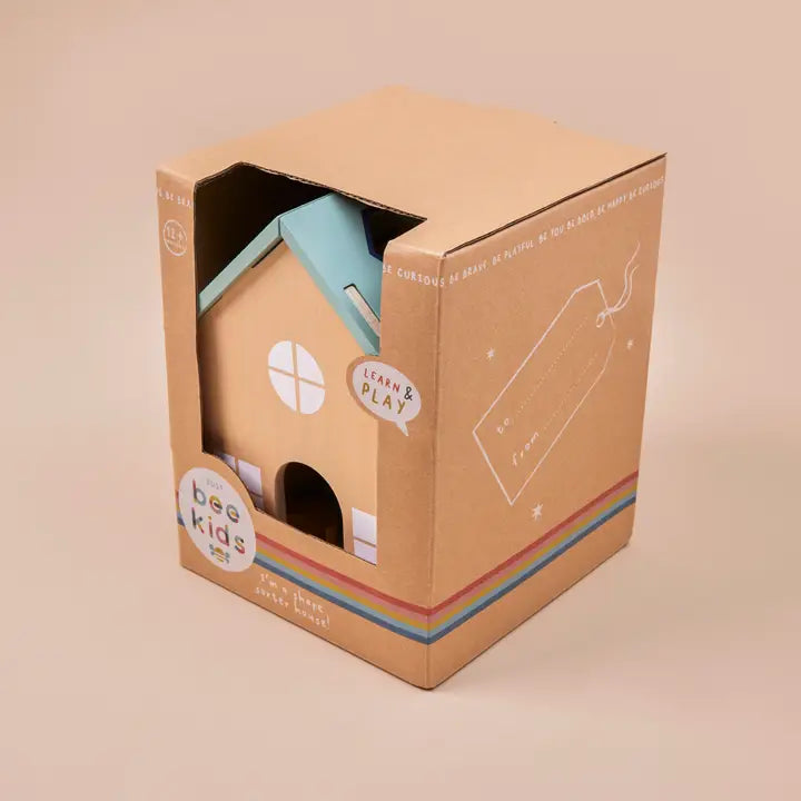 Just Bee Kids - Wooden Shape Sorter - House