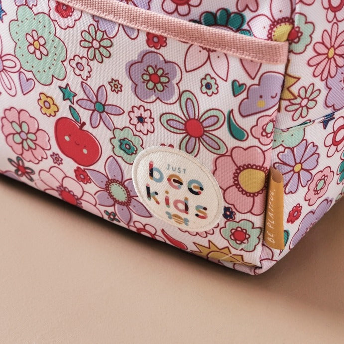 Just Bee Kids - Insulated Lunch Bag - Retro Florals