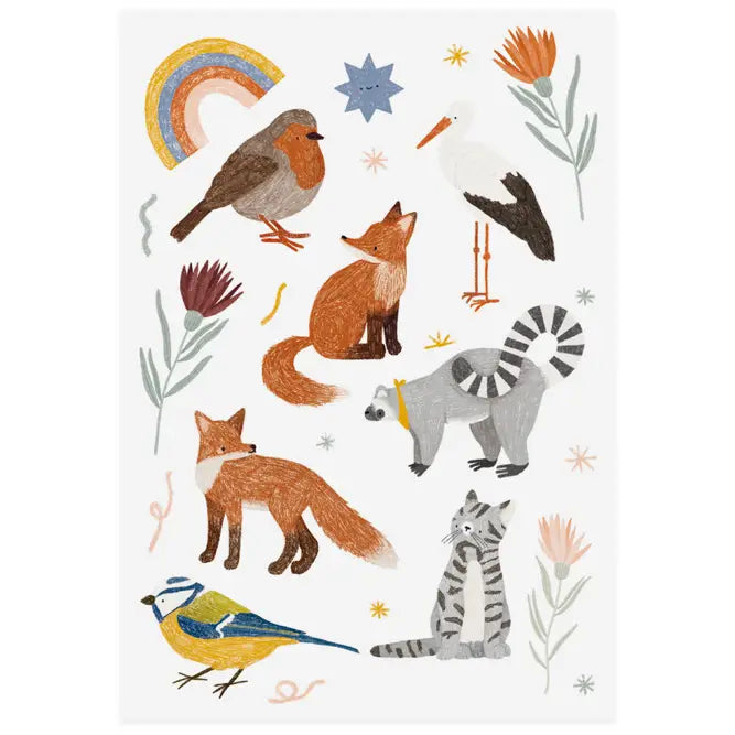 Nuukk - Temporary Organic Tattoo Sheets - Little Beep - Mabel & Fox