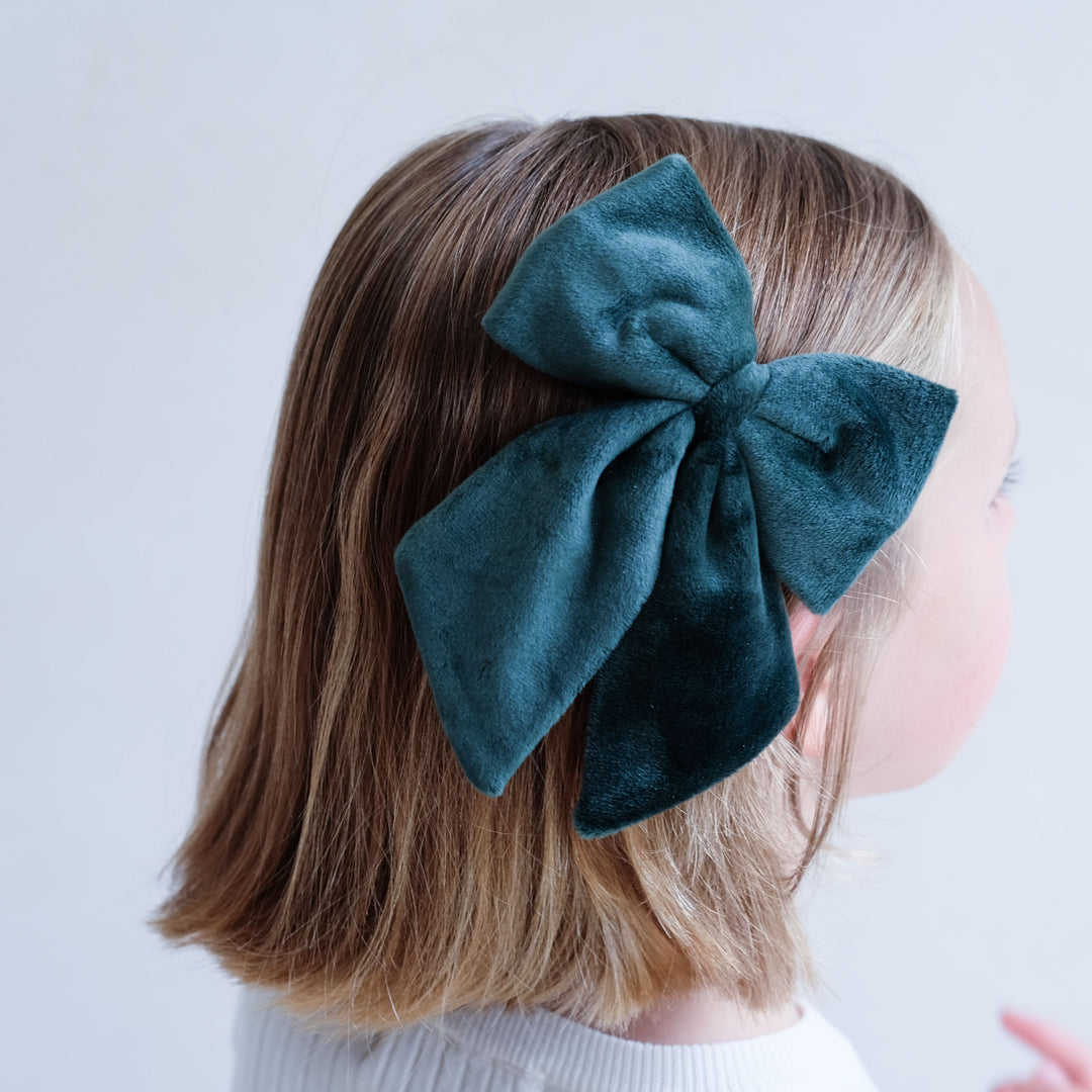 Mimi & Lula - Agnes Oversize Bow Pack - Teal (2 Pack)