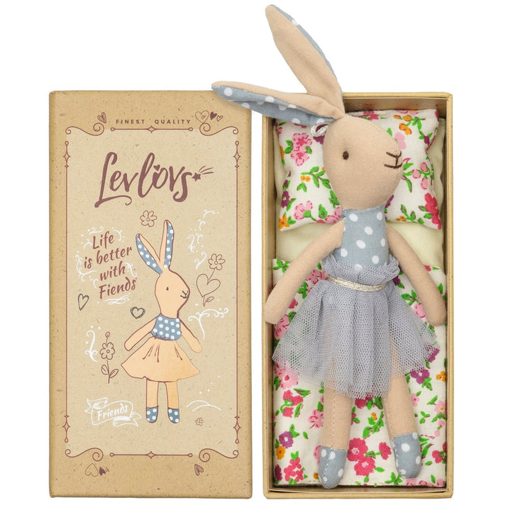 LEVLOVS - Amelia Bunny In A Box, Bedding & Dress