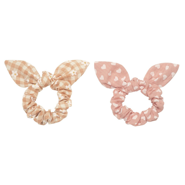 Rockahula - Scrunchies - Daisy Gingham Bunny Ears