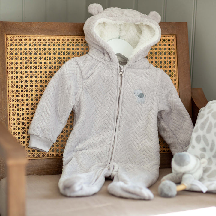 Mabel & Fox - Pramsuit - Grey Elephant - Mabel & Fox