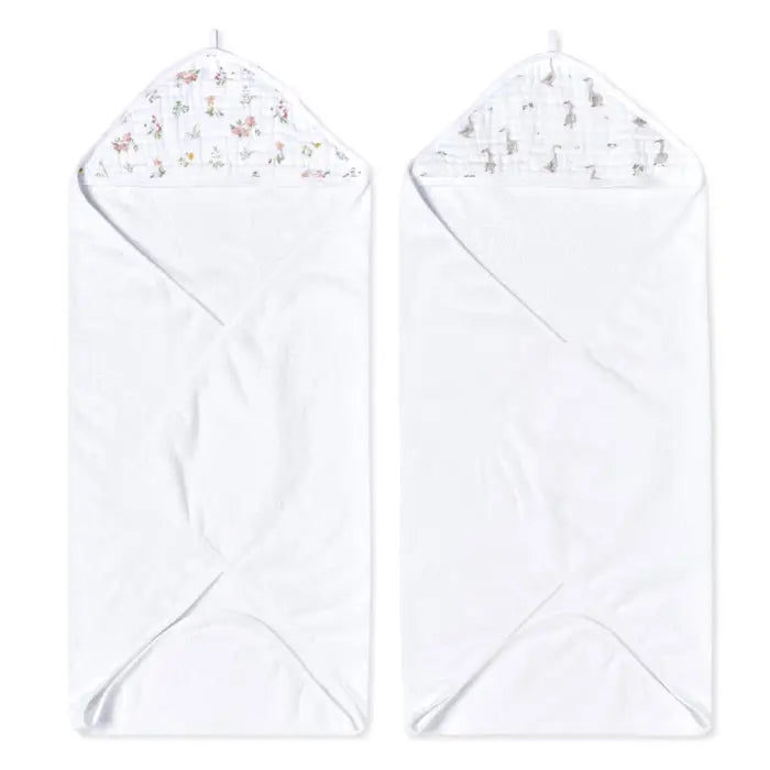 Aden + Anais - Hooded Towel - Country Floral