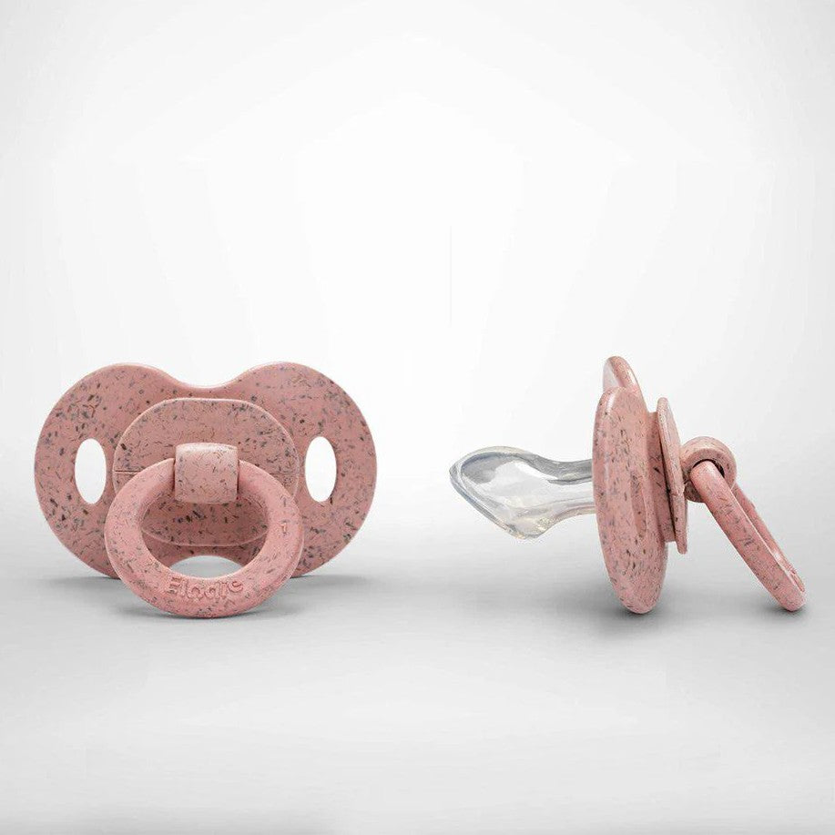 Elodie - Bamboo Soother Orthodontic Pacifier - Faded Rose - Mabel & Fox